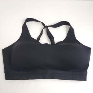 34D Lululemon Black Fine Form Sports Bra Logo Band